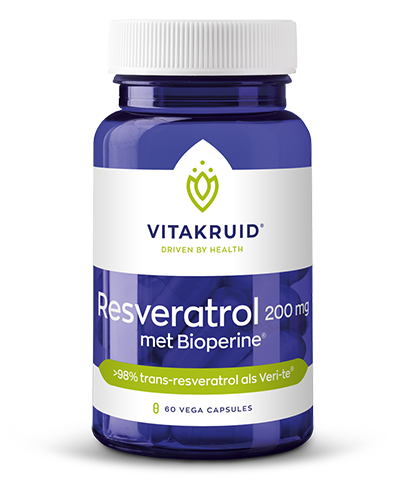 Resveratrol 200 mg met Bioperine®